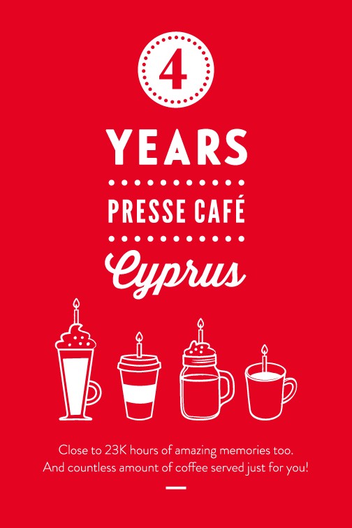Presse Café Cyprus is turning 4!